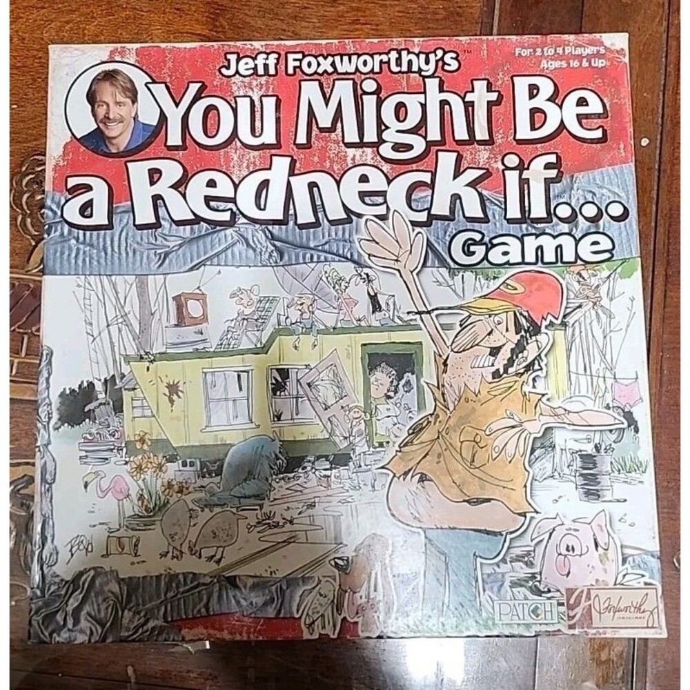 JEFF FOXWORTHY'S YOU MIGHT BE A REDNECK IF... GAME 2006 COMPLETE Board Game